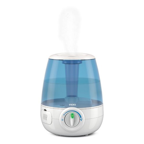 Vicks Filter-Free Cool Mist Humidifier, V4600, White