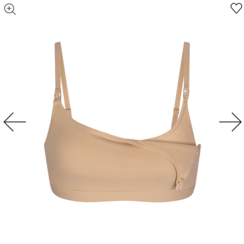 FITS EVERYBODY MATERNITY PUMPING SCOOP BRALETTE | CLAY