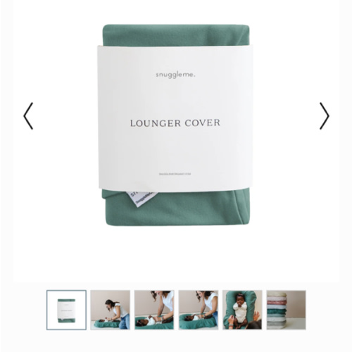 Infant Lounger Cover | Moss
