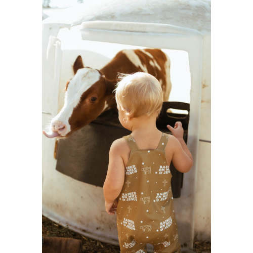 Raised On Milk & Jesus Overalls – AmorClothingCo.