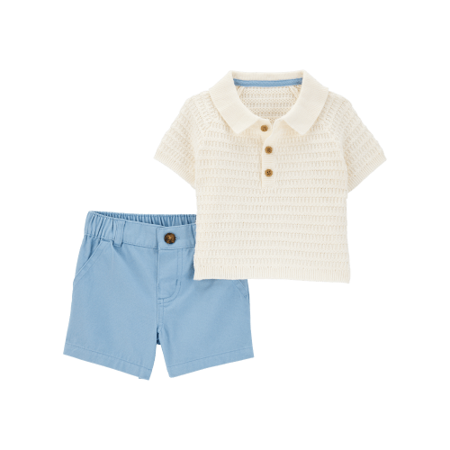 Baby 2-Piece Polo Outfit Set - Carter's | Carter's