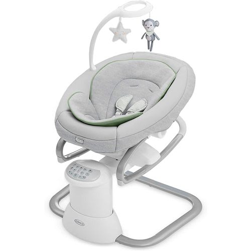 Graco, Soothe My Way Swing with Removable Rocker, Madden - w/ Rocker