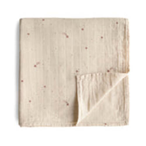 Organic Cotton Mushie Baby Muslin Swaddle Blanket