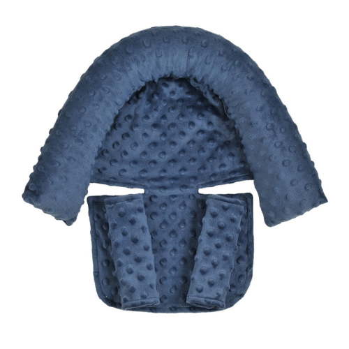 Car Seats Head and Neck Support Pillow for 0-12 + Navy