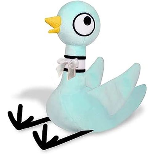 Don't Let The Pigeon Drive The Bus 12” Plush Mo Willems Kohls Soft Stuffed Bird Stuffed Animal Toy for Boy,Soft Durable,Girl Toys,Gifts for Kids,Home Decor Plushies