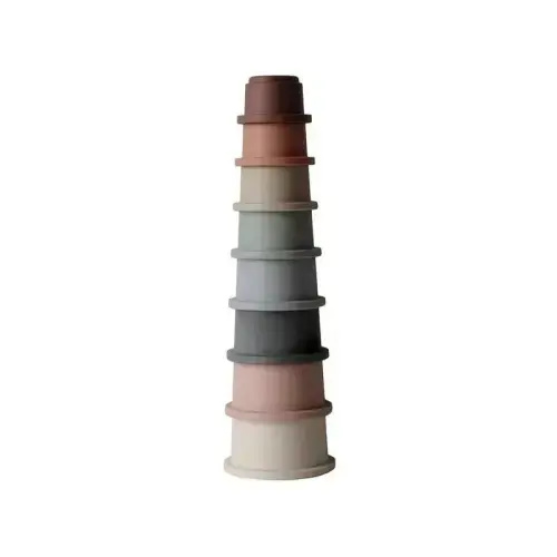 Mushie | Stacking Cups Baby Toy