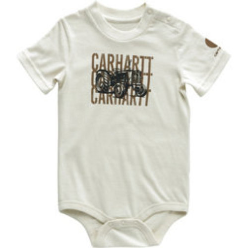 Carhartt Baby Short-Sleeve Tractor Bodysuit