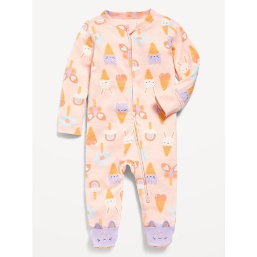 2-Way-Zip Sleep & Play Footed One-Piece for Baby