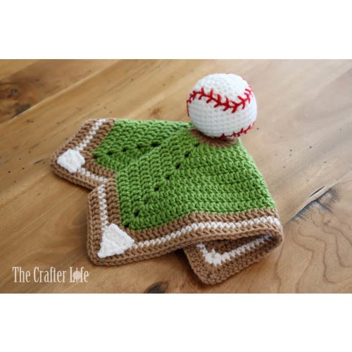 Baseball Diamond Lovey and Mini Baseball PATTERNS ONLY*