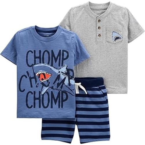 Simple Joys by Carter's baby-boys 3-piece Playwear Set