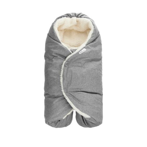 7am Enfant Nido Cloud Blanket Wrap - Heather Gray - Large