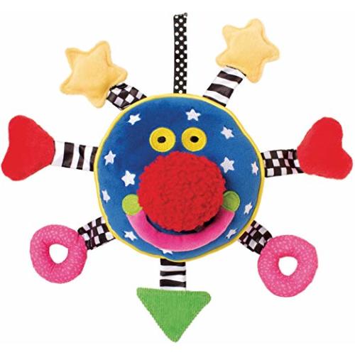 Manhattan Toy Baby Whoozit 6" Stroller and Travel Activity Toy