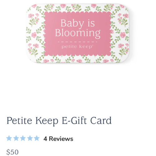 Petite Keep E-Gift Card