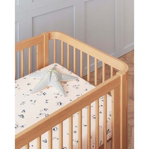 Cosmic Sheet Set | Organic Crib Sheets | Nestig