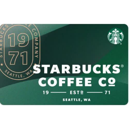 Starbucks Gift Cards