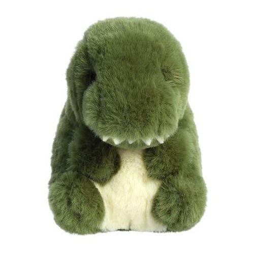 Aurora Mini Rawr T-Rex Rolly Pet Playful Stuffed Animal Green 5"