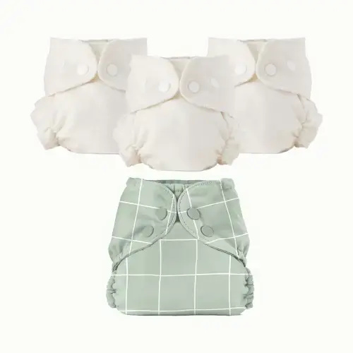 Organic Cloth Diaper Bundle Starter – Esembly