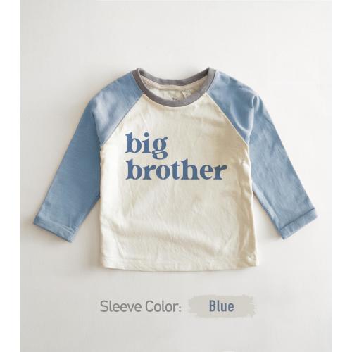 Big Brother Toddler Shirt - Cute Retro Kids Shirt - Natural Big Brother Gift - Pregnancy Announcement