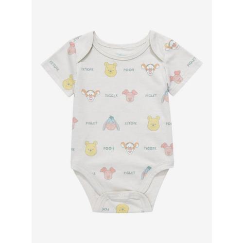 Disney Winnie the Pooh Baby Pooh Bear & Friends Allover Print Infant One-Piece - BoxLunch Exclusive