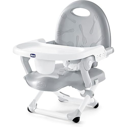 Chicco Pocket Snack Booster Seat, Grey
