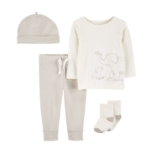 Baby 4-Piece Elephant Outfit Set - Carter's | Carter's