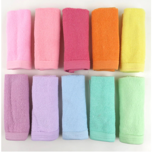 10-Pack Organic Cotton Baby-Terry Wash Cloths, Bright White | Honest Baby Clothing