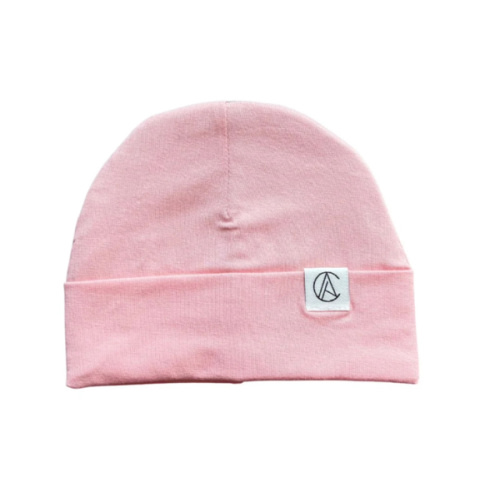 Satin Lined Jersey Beanie-Bubblegum – Aarin & Co.