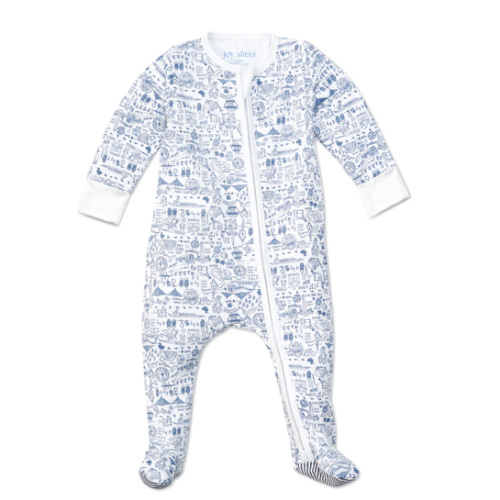 Boston Zip Baby Onesie | Joy Street Kids