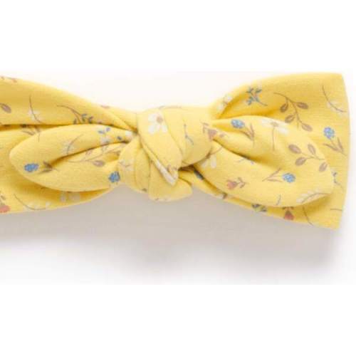 Sunshine Ruffle Romper with Headband Sunshine Floral - Purebaby | Maisonette