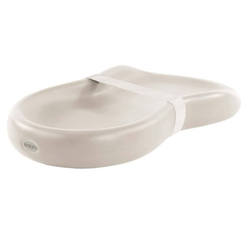 Keekaroo Peanut Changer Baby Vanilla– The Original Made in USA Easy-to-Clean Changing pad and The only Shell Over Foam, Fully Water Repellant