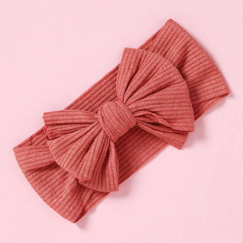 Tittly Hair Bands Scrunchies Baby Girl Newborn Infant Toddler Solid Hairbands And Bows Child Hair Accessories Hair Ties Elastic Hair Bands Red One Size