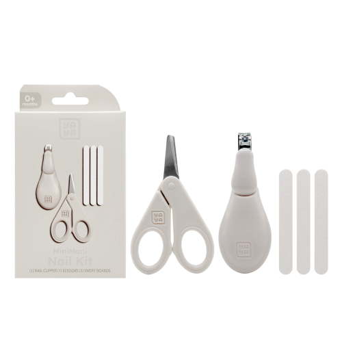 YAYA Mini Mani Baby Nail Kit, Includes Nail Clipper, Nail Scissors & (3) Nail File