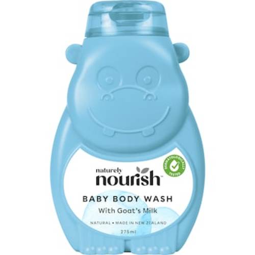 Naturely Nourish Baby Body Wash Goats Milk 275mL | Woolworths