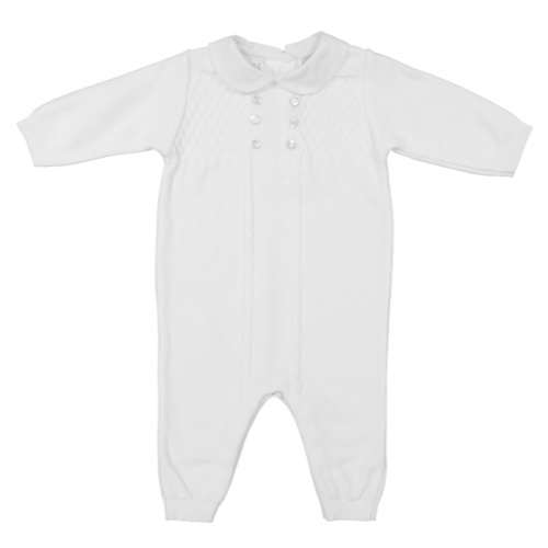 Diamond Lattice Knit Longall I Newborn Baby Clothes | Feltman Brothers