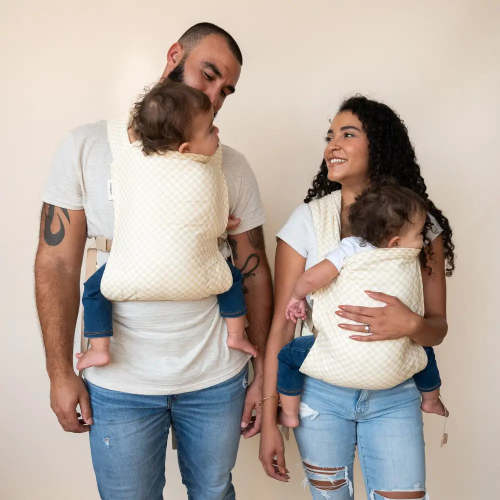 Checker Print Baby Carrier | Ergonomic Soft Structured Carrier