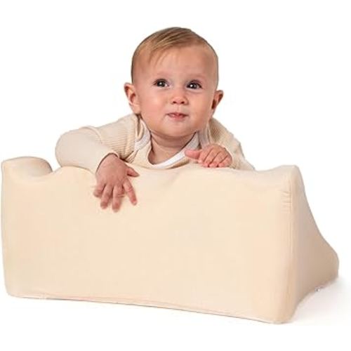 Vonu Burplee Nursing Support for Baby - Burp, Gas & Reflux Relief - Tummy Time Prop for Neck and Shoulder Strength Building (0-9 Months)