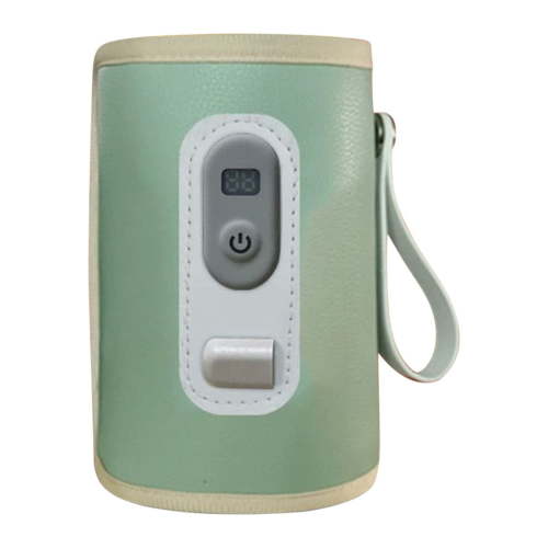 vankin Portable Baby Bottle Warmer with USB Power and 5-Speed Temperature Control, Compact Travel Insulation Cover for Warm Milk