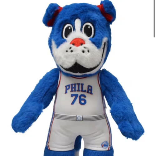 Philadelphia 76ers Franklin Mascot Plush - BLUE