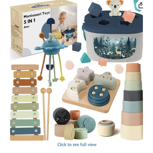Montessori Toys for 6-12 Months