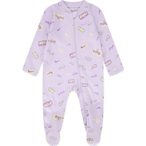 Logo Print Zip Footie, 3M