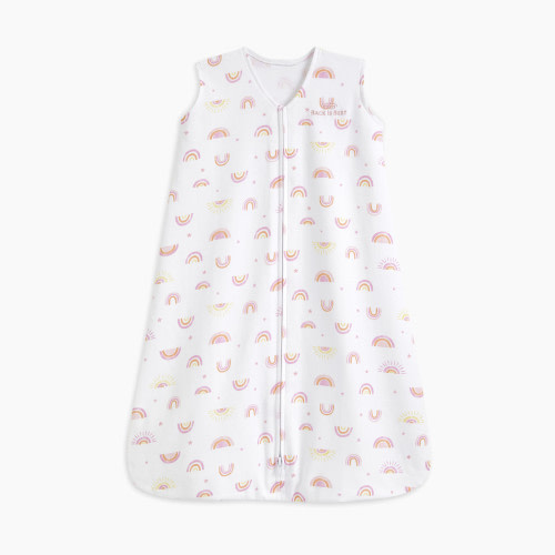 Halo Sleepsack Wearable Blanket (Cotton) - Rainbows, Small