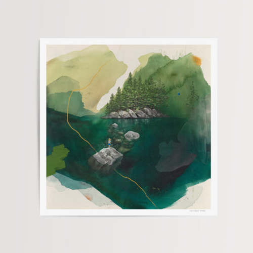 Dare To Wander - Print for Nursery