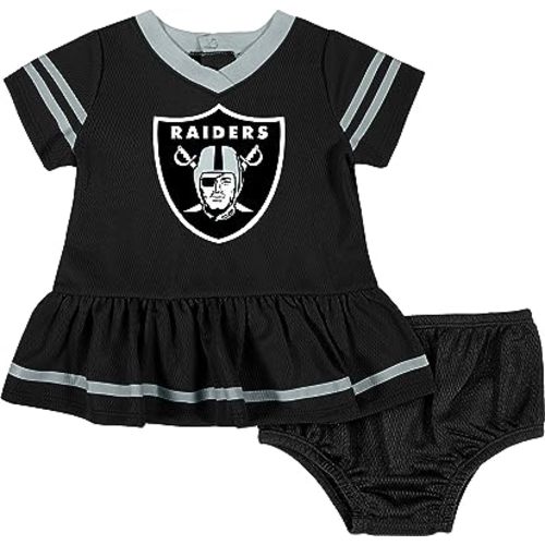 Gerber Girls' NFL Team Jersey Dress and Diaper Cover, 18M