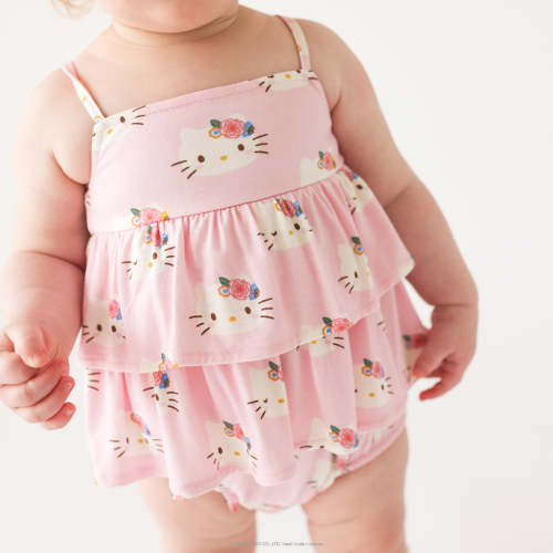 Pastel Pink Hello Kitty® Ruffled Bubble Romper
