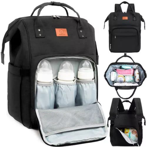 Original Diaper Bag Backpack, Multi-Functional Baby Diaper Bags with Changing Pad