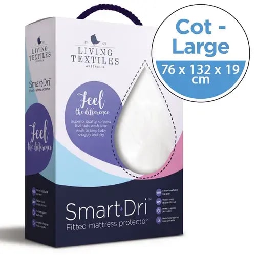 Smart-Dri Mattress Protector Cot Large | Baby Bunting AU