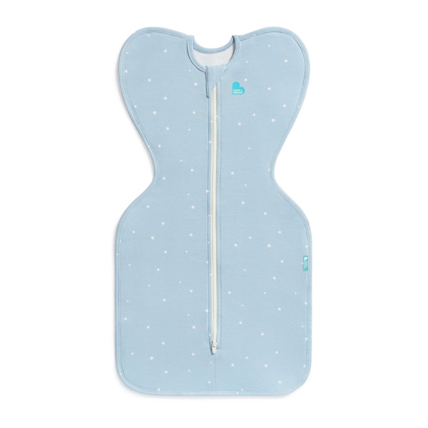 Swaddle Up™ 1.0 TOG Cotton Powder Blue Twinkle