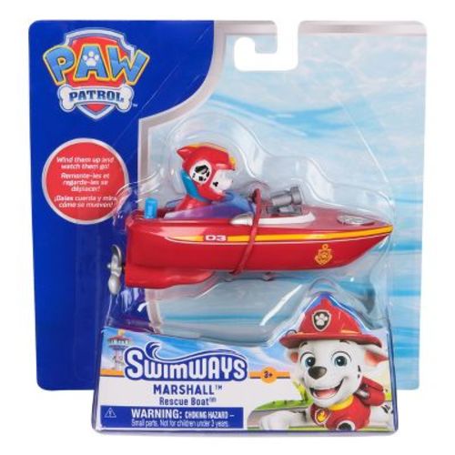 PAW Patrol Rescue Boats Marshall Splash Toys