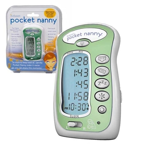 Itzbeen Pocket Nanny Baby Care Timer - (Green) - Itzbeen