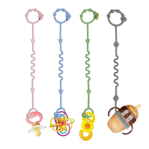 RTMOK Silicone Straps for Baby Toys, Pacifiers, Car Seat, High Chair, Stroller, Crib, Rocking Chair
